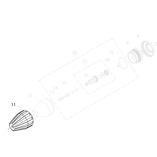 KRANZLE Spraying Body Protector For TurboKiller 41528