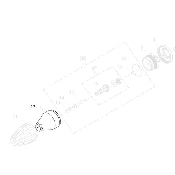 KRANZLE Spray Body For TurboKiller 41529