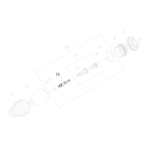 KRANZLE Nozzle Holder With Nozzle For TurboKiller