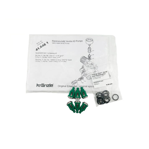 KRANZLE Valve Kit Green Small To Fit 7/122 416481