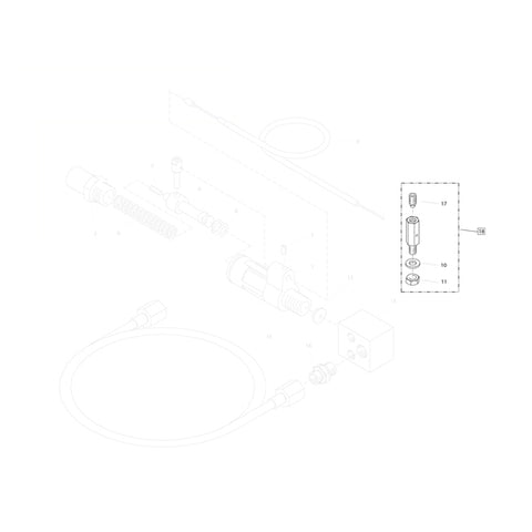 KRANZLE Clamp Body For Throttle Control 425911