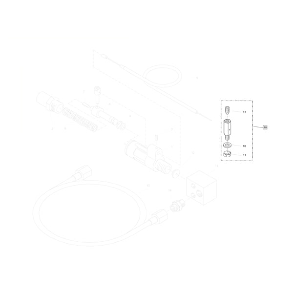KRANZLE Clamp Body For Throttle Control 425911