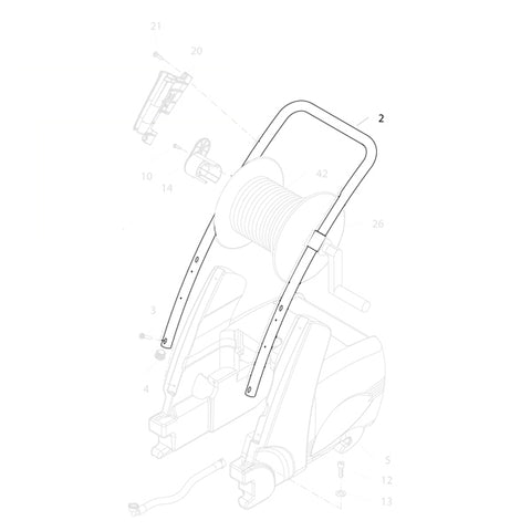 KRANZLE Stainless Steel Push Bars 426011