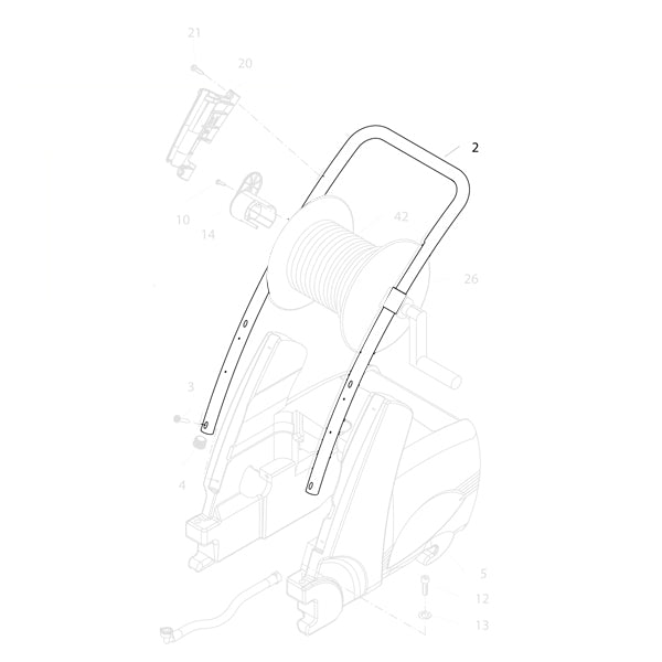 KRANZLE Stainless Steel Push Bars 426011