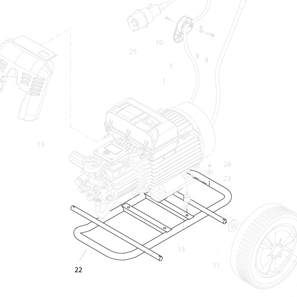 KRANZLE Stainless Steel Chassis 426021