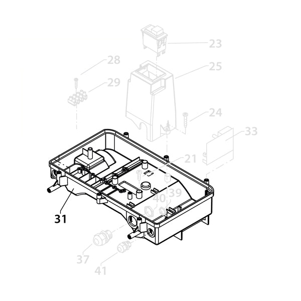 KRANZLE Switch Box, Lower Part 426061