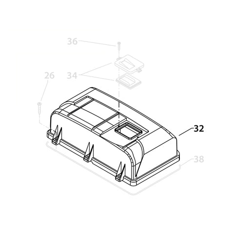 KRANZLE Cover For Switch Box 426072