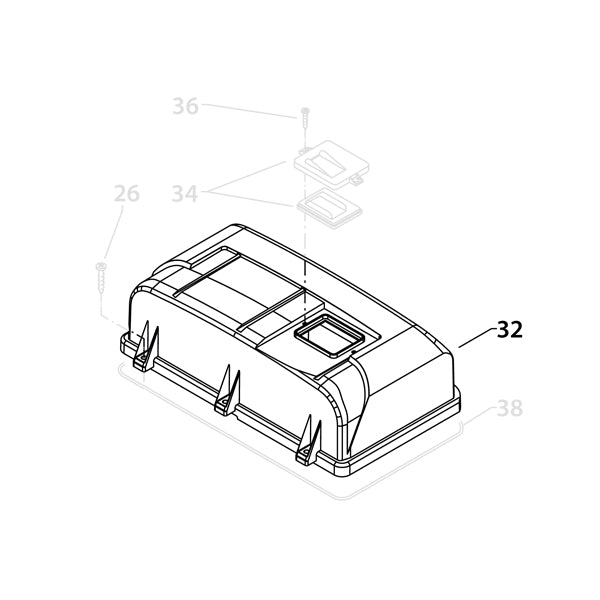 KRANZLE Cover For Switch Box 426072