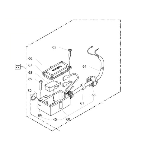KRANZLE Pressure Switch Complete 426510