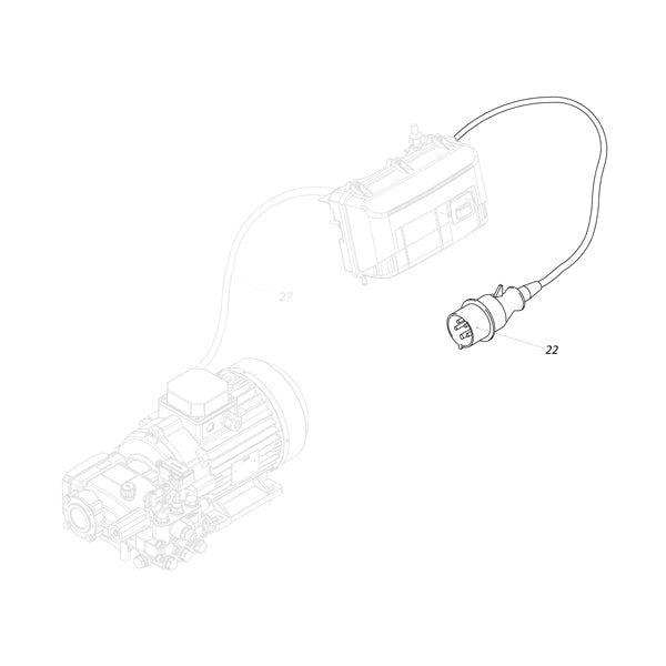 KRANZLE Power Cable 8.0m 32A 42812