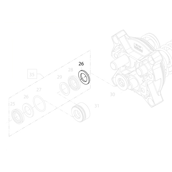 KRANZLE Back Ring 42903