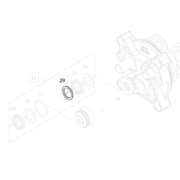 KRANZLE Support Ring 15mm 42913