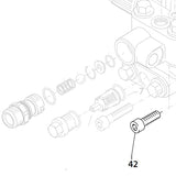 KRANZLE Hexagon Pump Bolt M8x25 40053