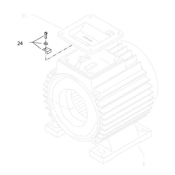 KRANZLE Earthing Screw Complete 43038