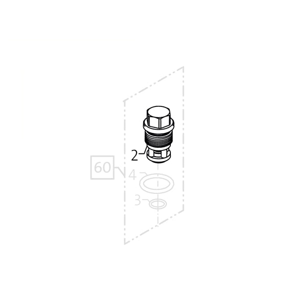 KRANZLE Valve Plug With Integrated Valve 43066