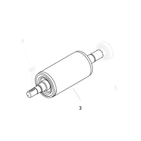KRANZLE Rotor With Motor Shaft 2.20W 43316