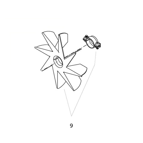 KRANZLE Fan BG90 43319
