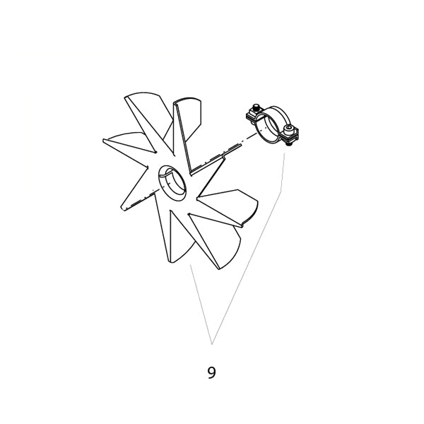 KRANZLE Fan BG90 43319