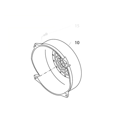 KRANZLE Fan Cover BG 90 43320
