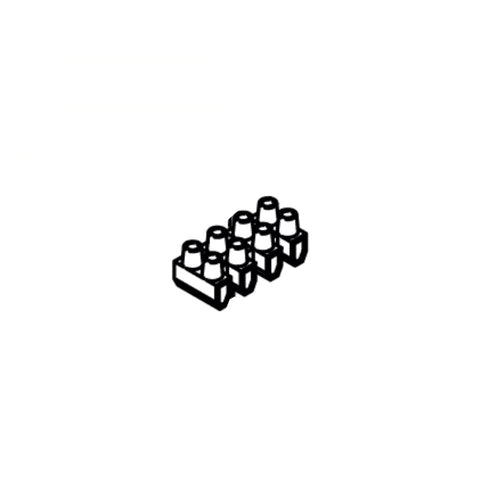 KRANZLE Electrical Block 10mm²  2 Poles 433263