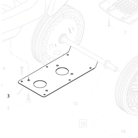 KRANZLE Base Plate 43814
