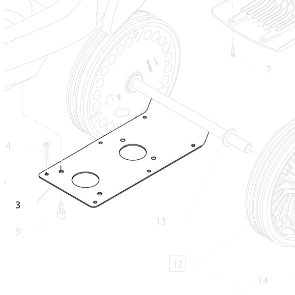 KRANZLE Base Plate 43814
