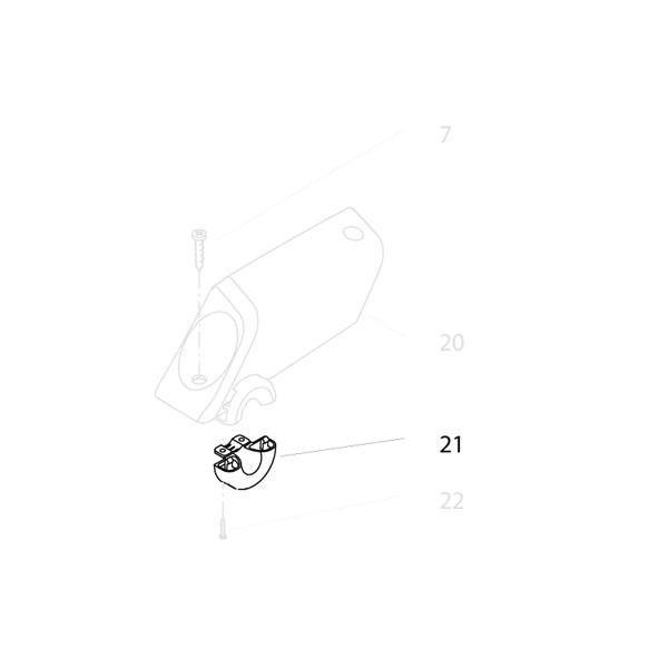 KRANZLE Cable Clamp 43815