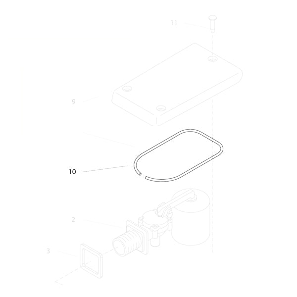 KRANZLE Water Tank Cover Gasket 438221