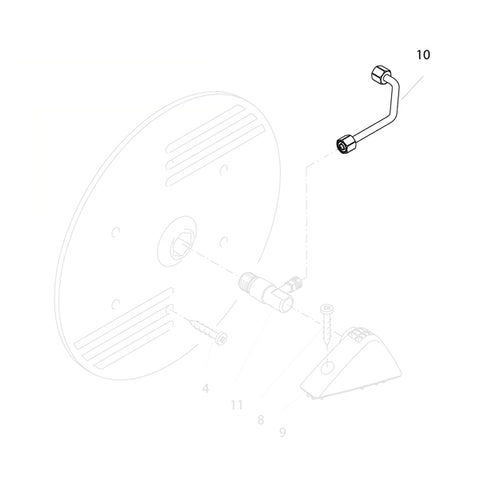 KRANZLE Connecting Pipe 43824