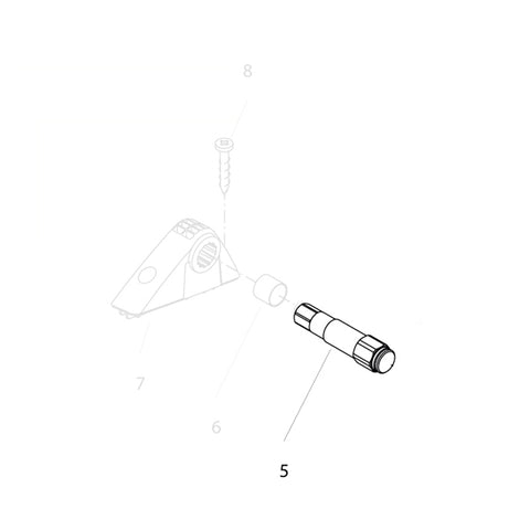 KRANZLE Hose Drum Shaft 43831