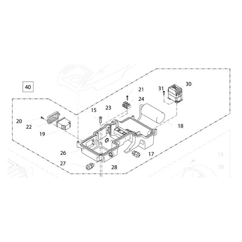 KRANZLE Electric Box Complete 43865