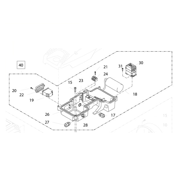 KRANZLE Electric Box Complete 43865