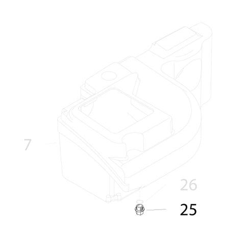 KRANZLE Plug 3/8" Fuel Tank Therm 440041