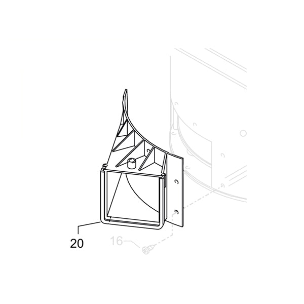 KRANZLE Fan Support For Heating Chamber 44068