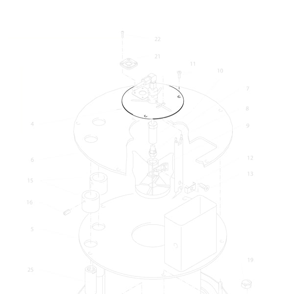 KRANZLE Nozzle Plate For Therm Boiler 44079