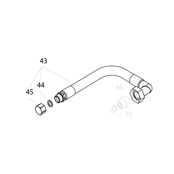 KRANZLE Oil Drain Hose 441282