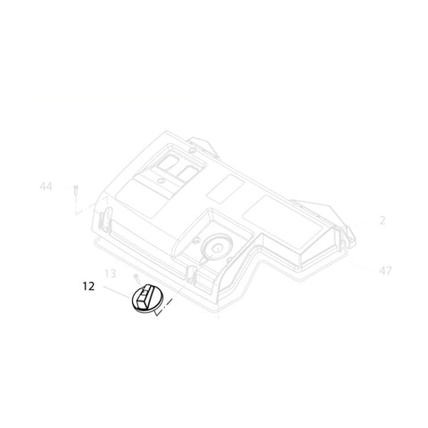 KRANZLE Knob For Thermostat 44153