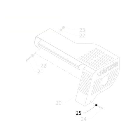 KRANZLE Spring Ring A6 DIN 127 Galvanised 442221