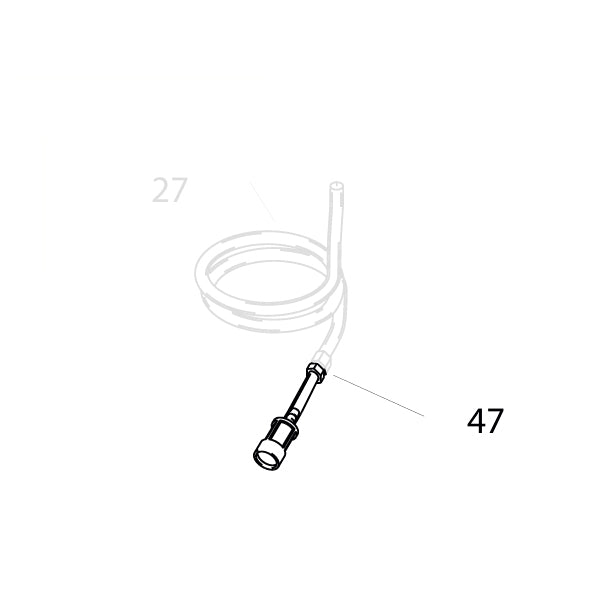 KRANZLE In Line Non-Return Chemical Valve Brass 44240