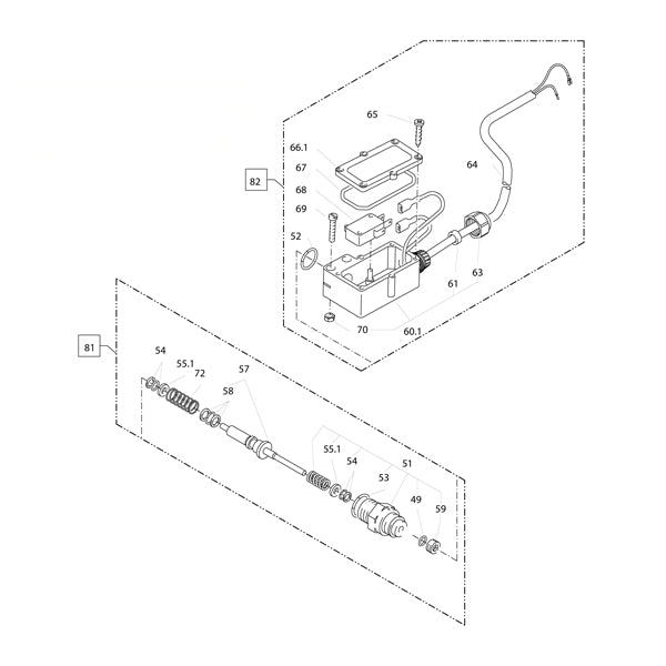 KRANZLE Pressure Switch Red 443892