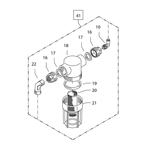 KRANZLE Fuel Filter 44391