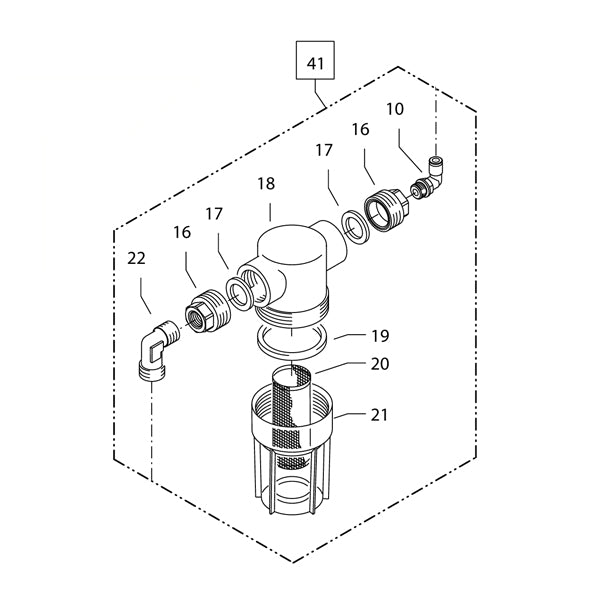 KRANZLE Fuel Filter 44391