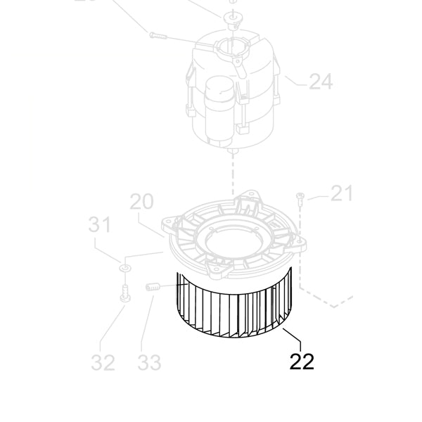 KRANZLE Fan For Therm CA 44847