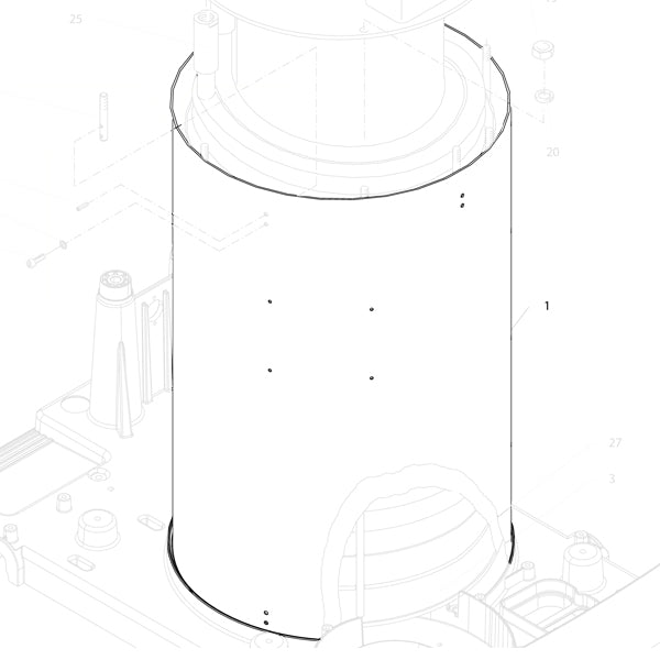 KRANZLE Outer Cover Heating Coil 44860