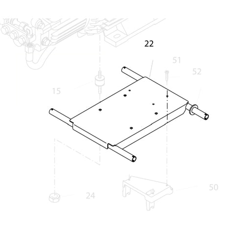 KRANZLE Base Plate 46001