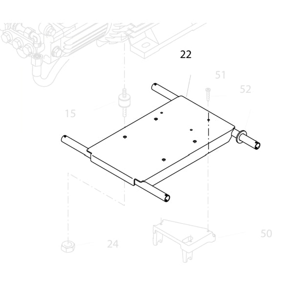 KRANZLE Base Plate 46001