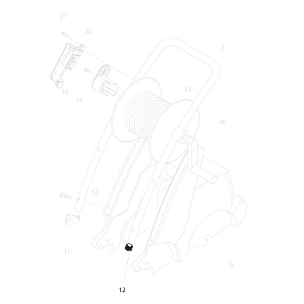 KRANZLE End Plug For Push Handle 46022