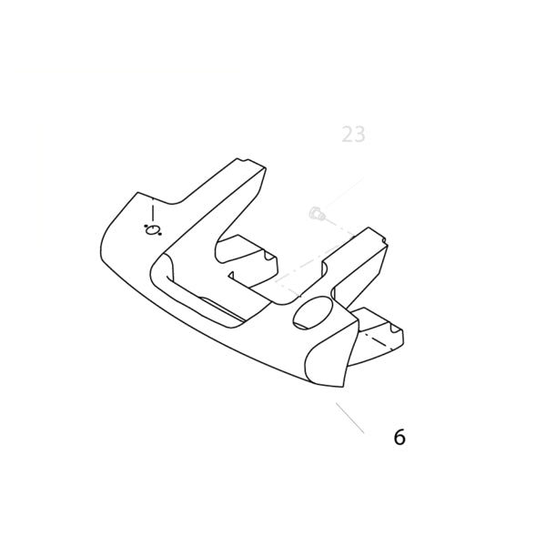 KRANZLE Front Bumper 46028