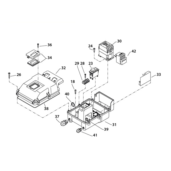 KRANZLE Switch Box Complete Medium Quadro