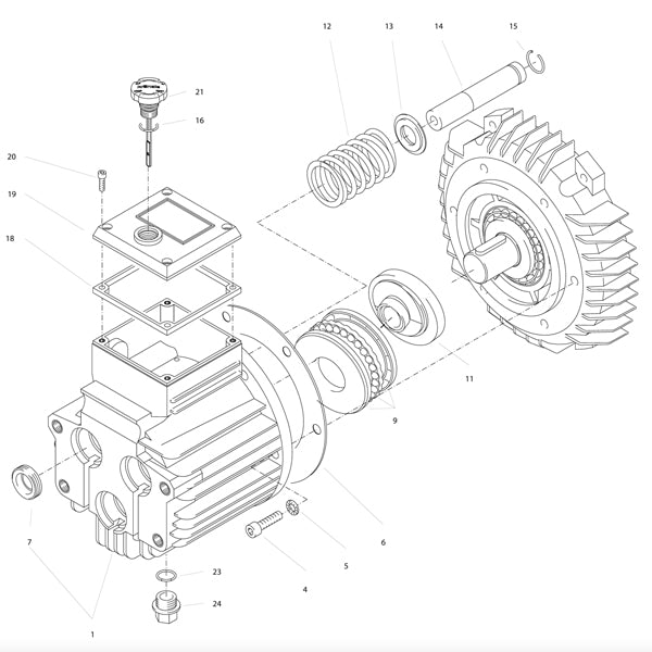 KRANZLE Complete Transmission Inc Housing 460871